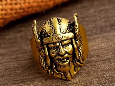 Soldier ring 3D print model