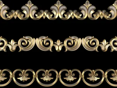  Path Ornament Pack 02 3D model