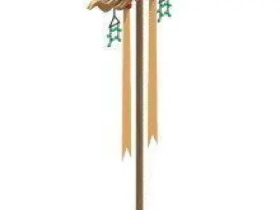 Palace - decorative fan 3D model