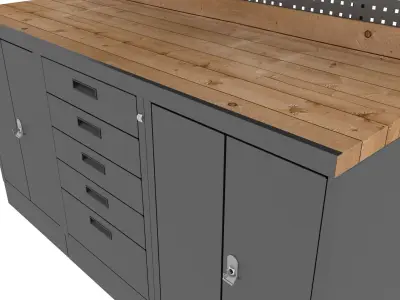 Workshop Blika - 2 3D model