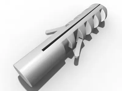 Wall anchor 3D model