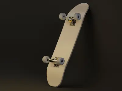 Just skateboard 3D model