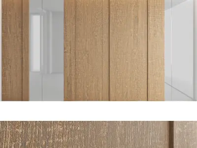 Decorative wall panels set 33 3D model