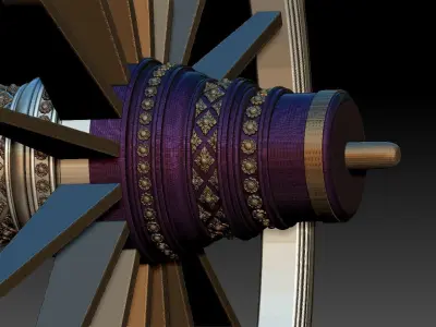 OX Cart Khmer 3D print model