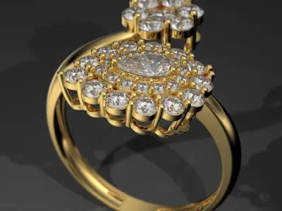 WEDDING RING  3D print model