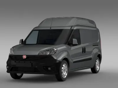 Fiat Doblo XL 263 2017 3D model