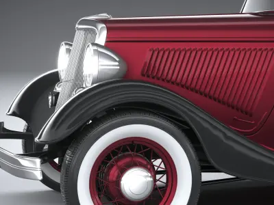 F1934 Coupe  3D model