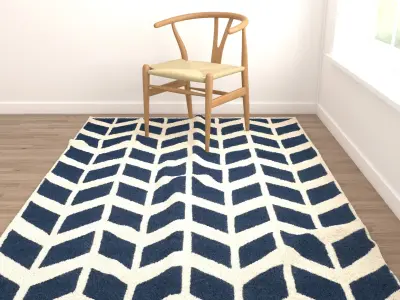 Rugs No 488 Low-poly 3D model