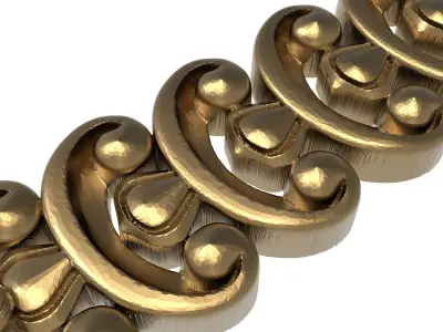  decorative pattern ready for 3D printing 3D model