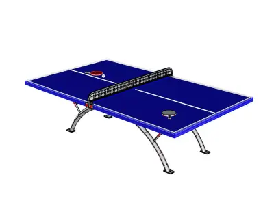 Ping pong table 3D model