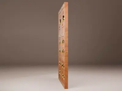  Indian Palace Door 3D model