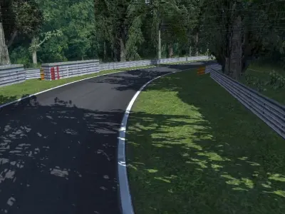 Race Track 3D model