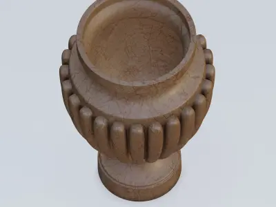 Garden urn planter30 3D model