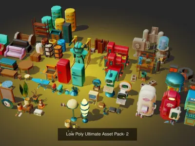 Low Poly Ultimate Pack