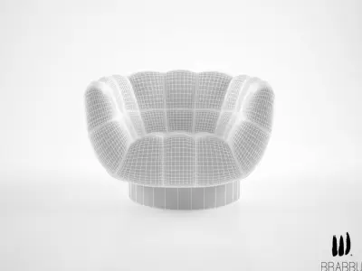 Brabbu Essex armchair 3D model