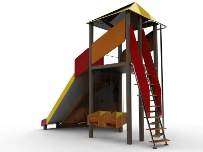 Playground 3D model buy