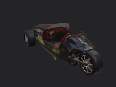 Vader hall Edison 2 3D model