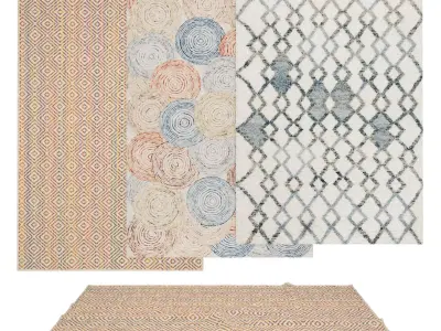 Rugs No 644 Low-poly 3D model