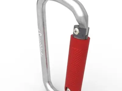 Carabiner PBR 3D model