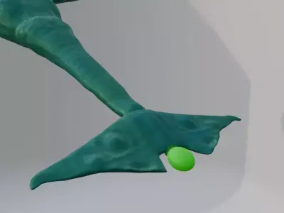 Leviathan Low-poly 3D model