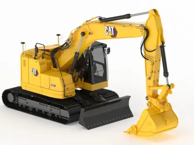 Cat 325 Hydraulic Excavator 3D model