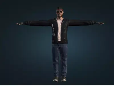 Jason Survival Game Character 3D model