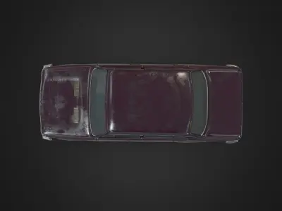 Lada 2101 Vaz PBR Low-poly 3D model