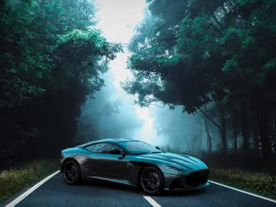 Aston Martin Dbs superleggera 3D model