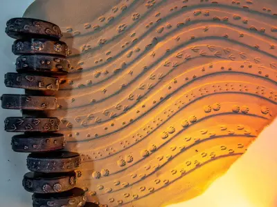 Stamp Wheels for Clay - Animal Tracks 3D print model