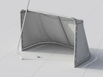 Hockey Gates 3D model