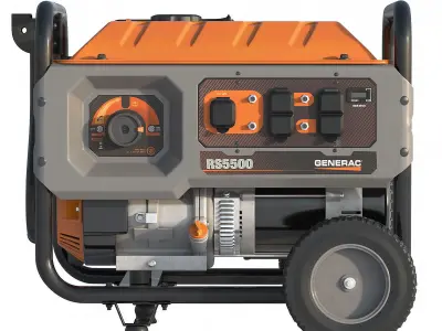 Portable Generator 3D model