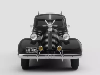 Pontiac Silver Streak 1938 Wednesday 3D model