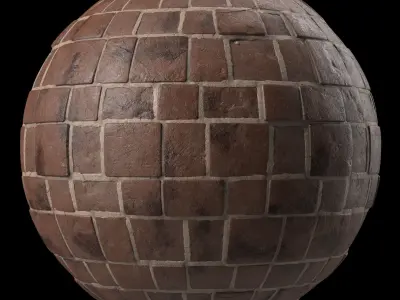 Stone Wall Materials 81- Slat Stone wall - Sbsar Pbr 4k Seamless Texture