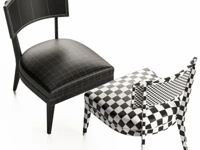 Crate and barrel Libby Accent Chair 3D model