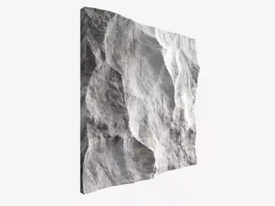 67-RockPanel rock wall art 3D model