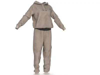 SPORT SUIT Low-poly 3D model