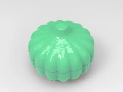 Kaap Storage Box Low-poly 3D model