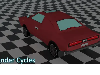 Auto Stares-Merkos Free low-poly 3D model