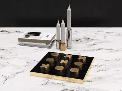 Tip Tap Toe Table Game Free 3D model