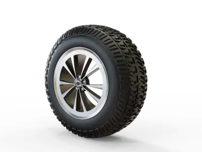 Tirte Car 3D model