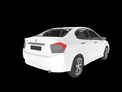 Honda City 2009 3D model