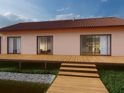 tinny real house 3D model