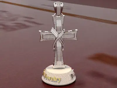 Pendant 3D print model 4