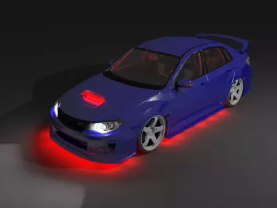 Subaru impreza 3D model