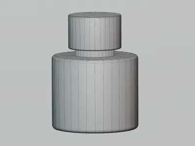 Perfume bottle 01 Low-poly 3D model