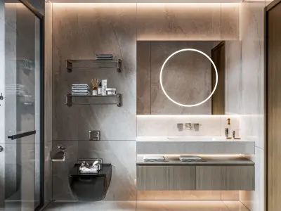 Bathroom  7 3D model