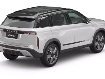 2025 Jaecoo J7 SHS with Interior 3D model