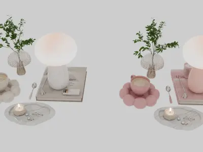 Decorative Set Two 3D model