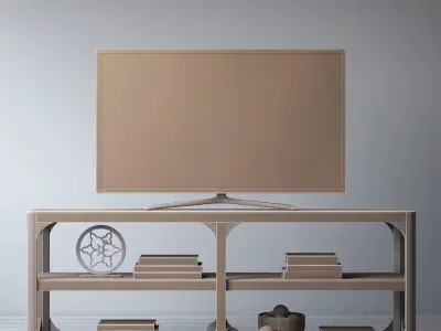 RH Martens 81in media console 3D model