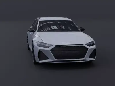 Traffic Estate 1 Low-poly 3D model